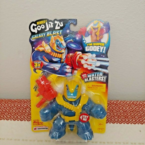 goo jit zu Toys Goo Jit Zu Tyro The Trex Hero Pack Action Figure